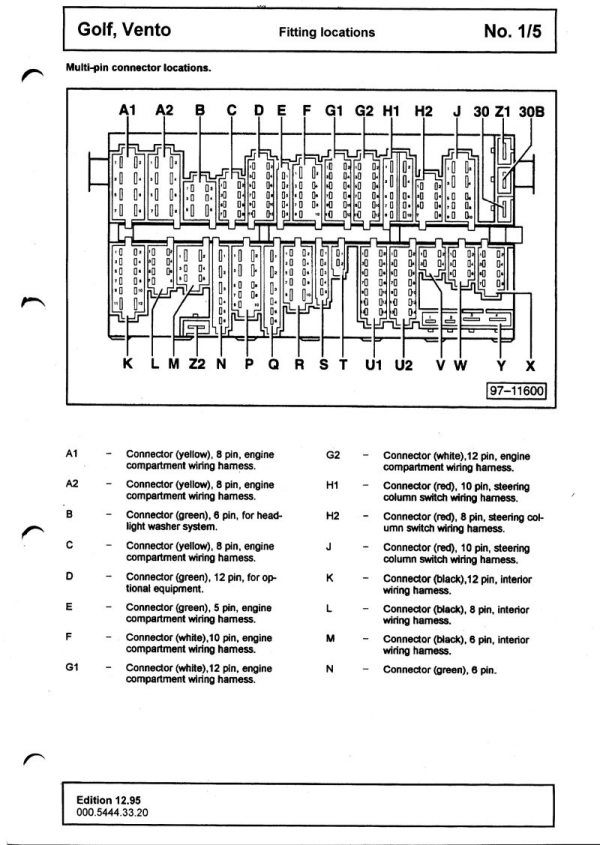 97 Jetta Fuse Box Wiring Diagram