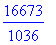 16673/1036